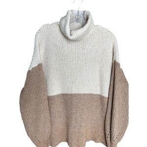 Preloved - American Eagle - Small- Brown & Cream white - Bohemian